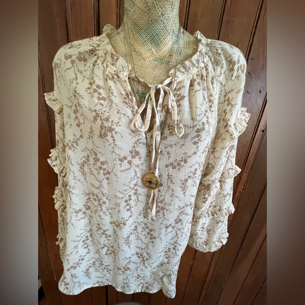 Anthro Boho blouse